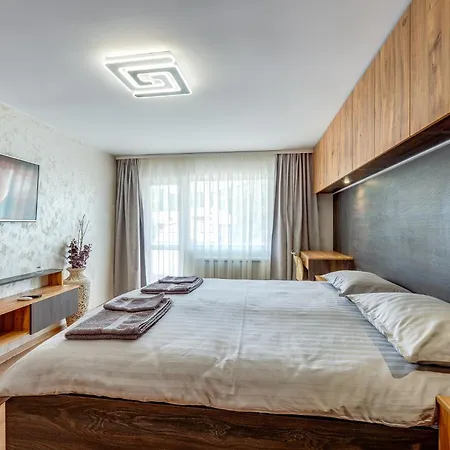 Rhodope Escape - Modern 1br With Balcony & Free Parking Apartment