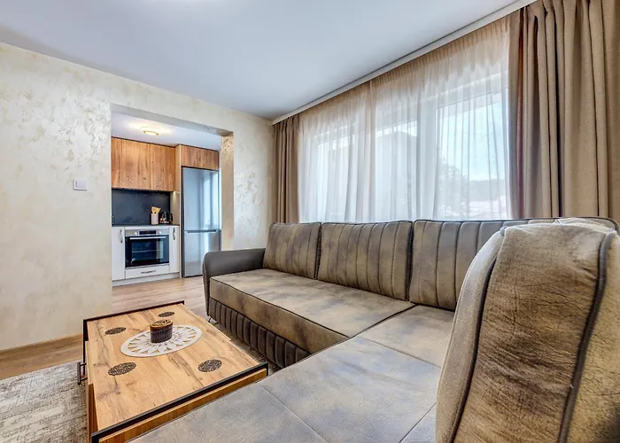 Rhodope Escape - Modern 1br With Balcony & Free Parking Apartman