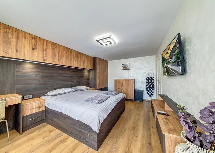 Rhodope Escape - Modern 1br With Balcony & Free Parking Apartment