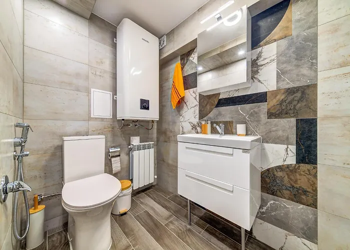 Apartman Rhodope Escape - Modern 1br With Balcony & Free Parking