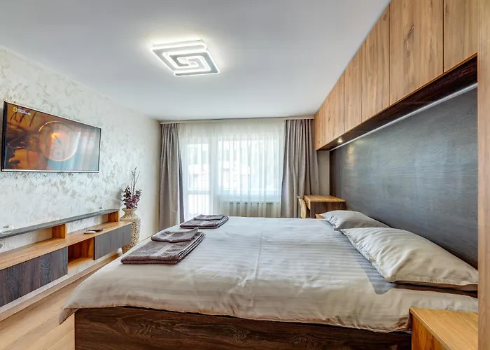 Rhodope Escape - Modern 1br With Balcony & Free Parking Apartman